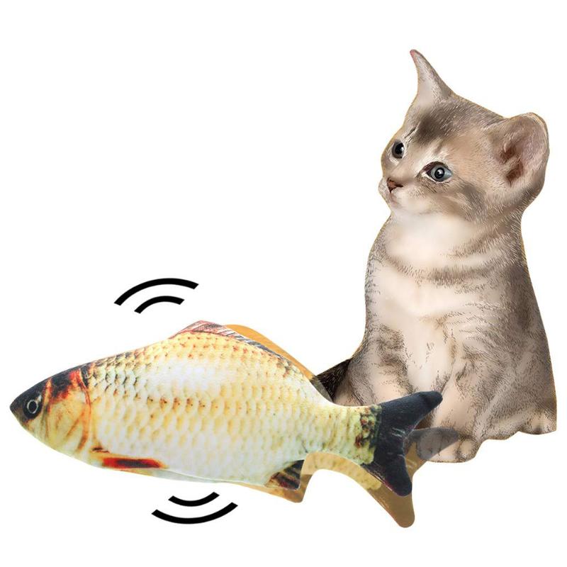Electronic Fish Shape Cat Toy Electric USB Charging Simulation Fish Toys Funny Cat Chewing Playing Supplies Floppy Wagging Fish Electronic Fish Shape Cat Toy Electric USB Charging Simulation Fish Toys Funny Cat Chewing Playing Supplies Floppy Wagging Fish