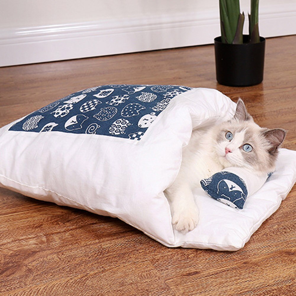 Dog Cat Bed Cat Sleeping Bag Sofas Mat Winter Warm Cat House Small Pet Bed Puppy Kennel Nest Cushion S M L Dog Cat Bed Cat Sleeping Bag Sofas Mat Winter Warm Cat House Small Pet Bed Puppy Kennel Nest Cushion S M L