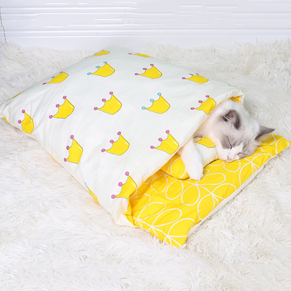 Dog Cat Bed Cat Sleeping Bag Sofas Mat Winter Warm Cat House Small Pet Bed Puppy Kennel Nest Cushion S M L Dog Cat Bed Cat Sleeping Bag Sofas Mat Winter Warm Cat House Small Pet Bed Puppy Kennel Nest Cushion S M L