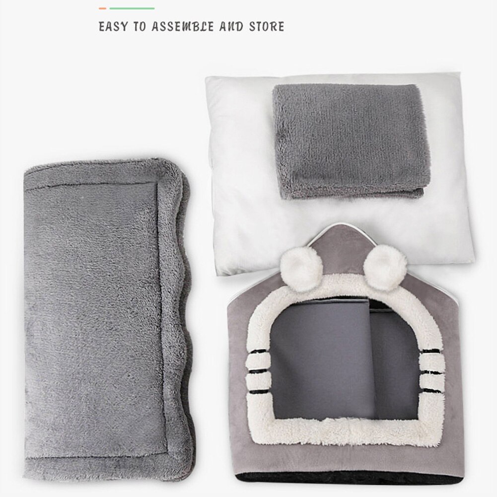 Foldable Bed for Dog Small Medium Dogs Bed Cats Winter Warm Chihuahua Cat Basket Pet Products Basket Puppy House Sofa Foldable Bed for Dog Small Medium Dogs Bed Cats Winter Warm Chihuahua Cat Basket Pet Products Basket Puppy House Sofa
